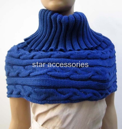 acrylic wide cable snood