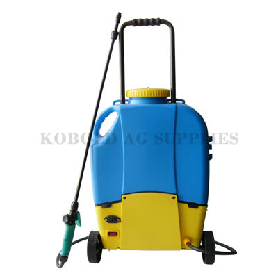 16L electric sprayer with wheel