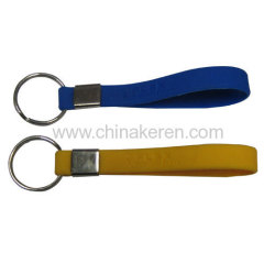Hot rubber keychain/silicone keychain for promotional gift