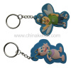 Cartoon animal Soft PVC Keychain