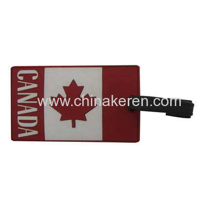 Customized PVC luggage tag