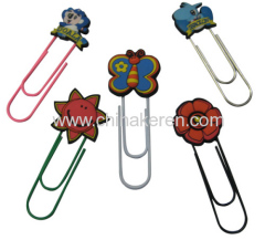 2013 promotional gifts soft pvc bookmark