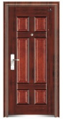 stainless steel front door