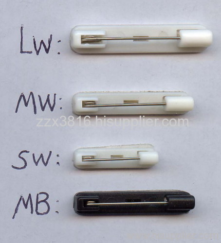 badge pins in three sizes