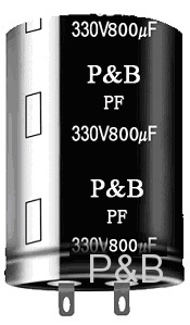 PF series photo flash capacitors