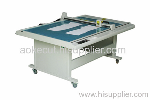 DE1209 costume die cut flat bed cutter machine plotter