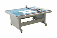 DE1509 costume die cut flat bed cutter machine plotter