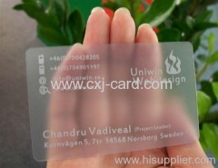 Name card,plastic name card