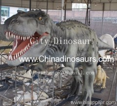 animatronic dinosaur display