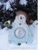 Solar snowman light