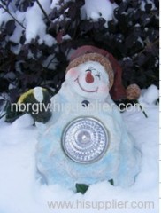 snow man light