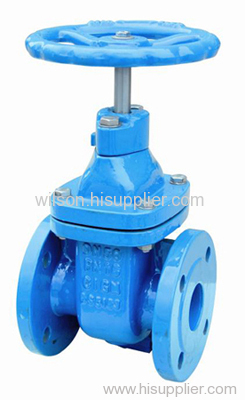ductile iron flanged gate valves