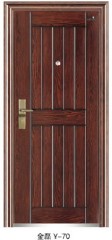 Steel Wooden Security Door