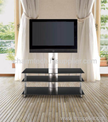 Silver Aluminum LCD Plasma /TV Stand