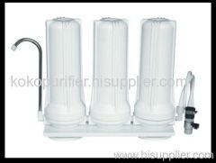 three stage water filter