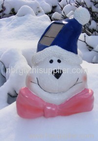 Solar Snowman light