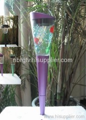 Solar plastic light