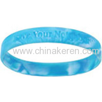 silicone dye-tye color bracelet