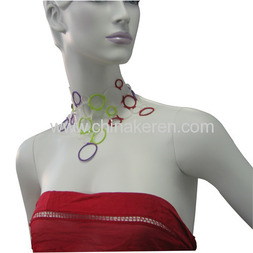 pvc necklace for promotion gifts