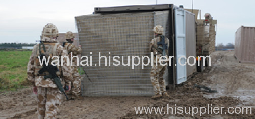 Hesco Barrier welded wire mesh Container