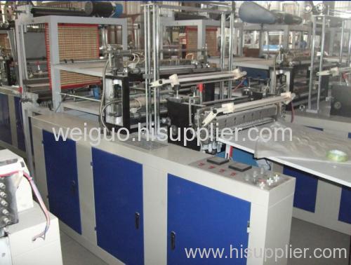 2 Layers Bottom sealing bag making machine