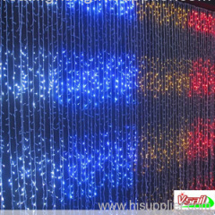 LED waterfall light