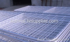 framed welded mesh panel