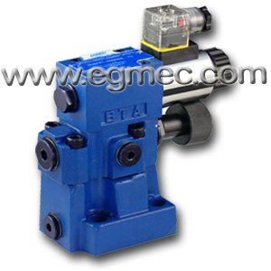 Rexroth DBW10 5X Pilot Operated Pressure Adjustment Relief Valves DIN 24340 Porting Pattern