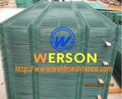 Weldmesh Fencing From Werson Security Fencing System