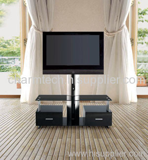 Black High Gloss TV Stand