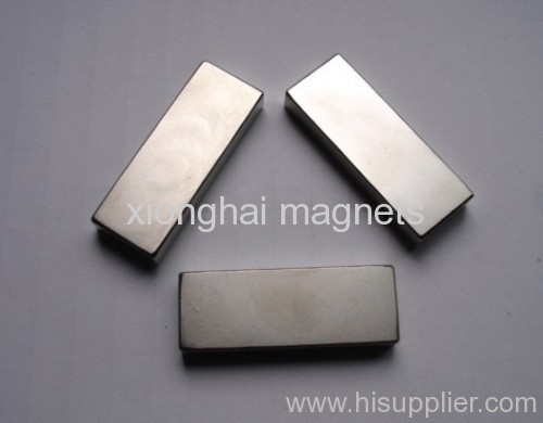 Suppliers Nickle Neodymium Block Magnets Rear Earth N48