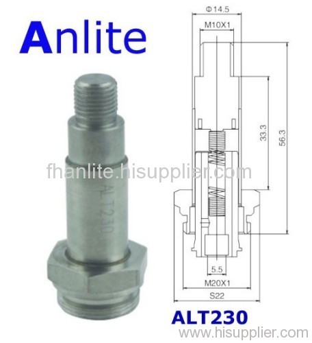 solenoid valve plunger tubes