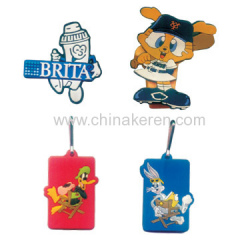 news soft PVC Keychain for promotion gifts