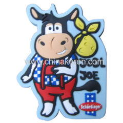 high quality custom rubber 3d soft pvc magnet