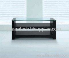 Clear Glass Plasma TV Stand