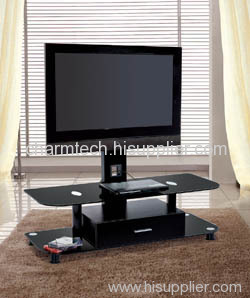 Black LCD Plasma TV Stands