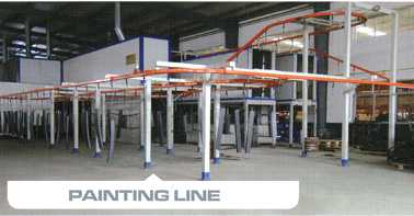 FITNESS EQUIPMENT--painting line