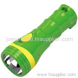 Plastic rechargeable LED torch