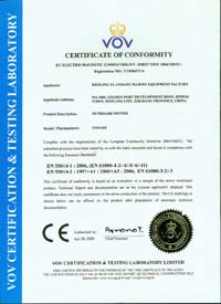 CE certificate