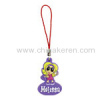 Fashion soft pvc mobile pendant