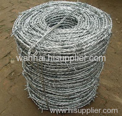 hot dipped galvanized barbed wire