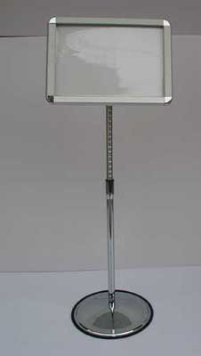 slant poster frame,Public Guidance,floor standing,floor standing display,display item