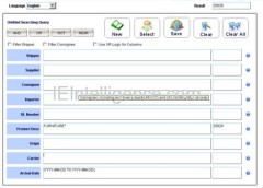 US Import customs database