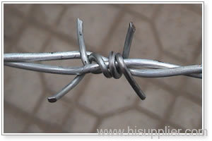 Galvanized Barbed Wire