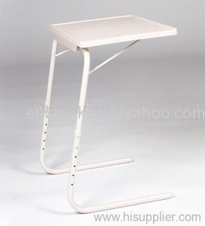 White Portable Table With Multifunction