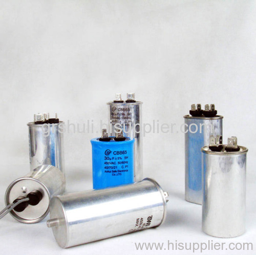 Al/Zn metallized film capacitor