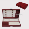 Croco leather jewellery box/ beauty case