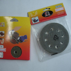 Velcro sanding discs for high material removal rate