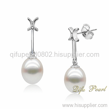 925 Silver Freshwater Pearl Earring