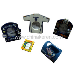Customized 3D Soft pvc photo frames for picture